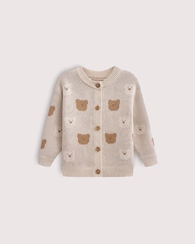 Кардиган детский Loomknits Бежевый